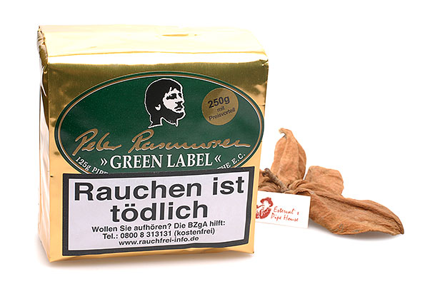 Peter Rasmussen Green Label Pfeifentabak 250g Sparpaket  Peter Rasmussen Green Label Pfeifentabak 250g Sparpaket